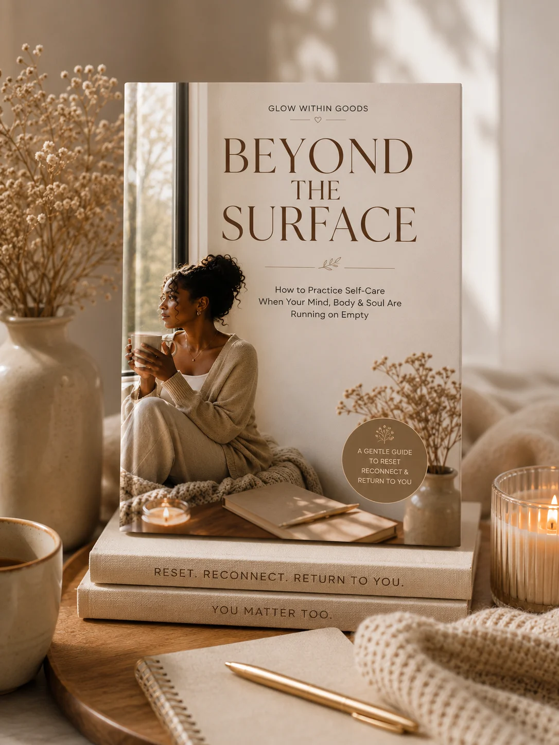 Beyond the Surface: A Guided Self-Care Workbook for the Woman Who's Been Carrying Too Much product image (1)