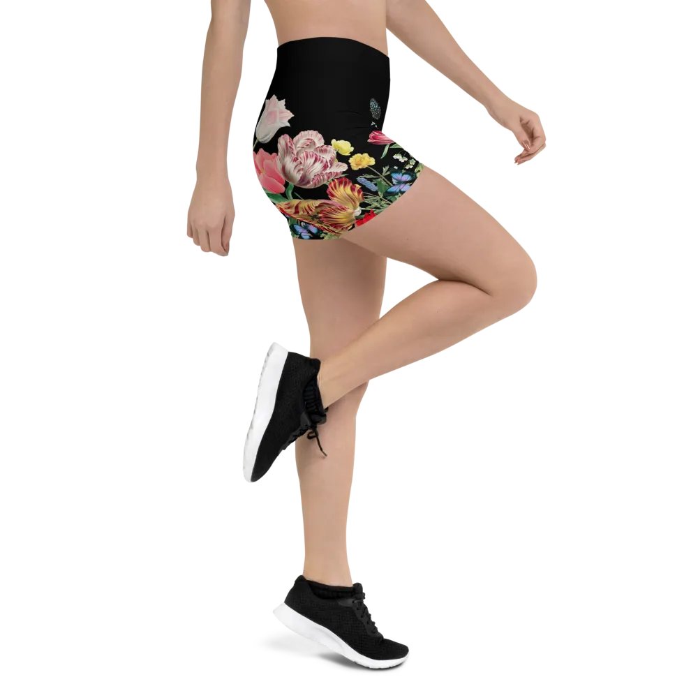 Symmetrical Garden Dreams All-Over Print Shorts product image (5)