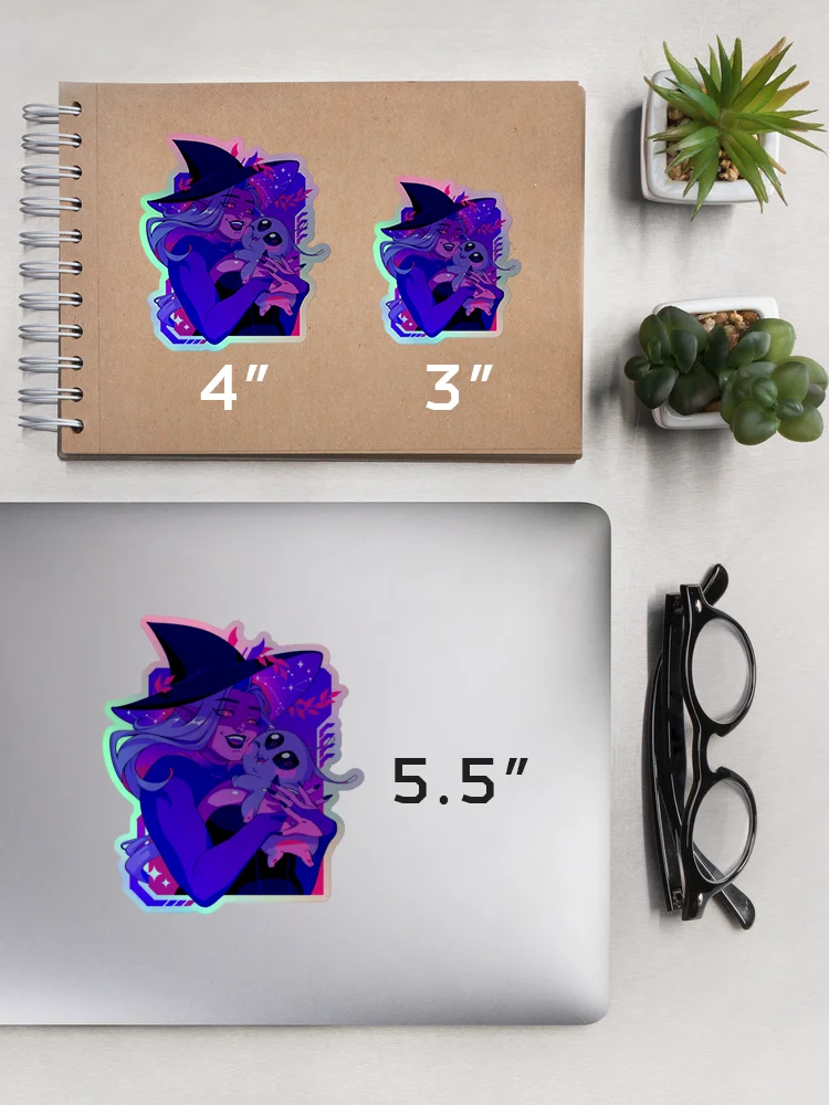 Cyber Stim Holographic Sticker product image (12)