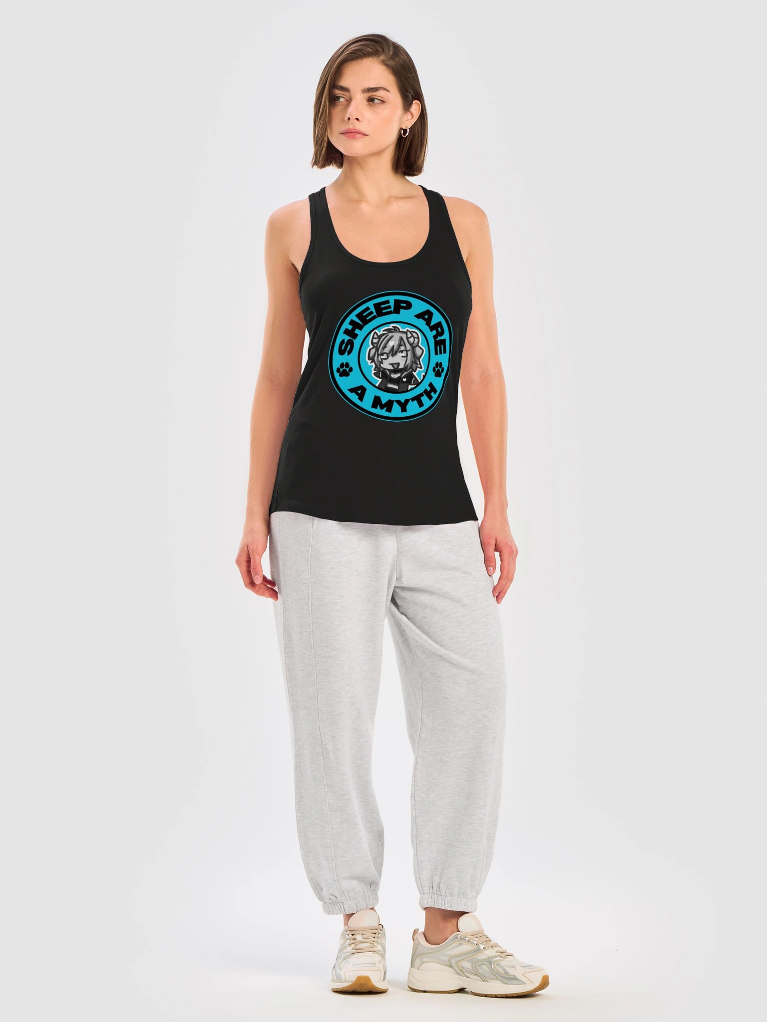 Sheep circle racerback product image (5)