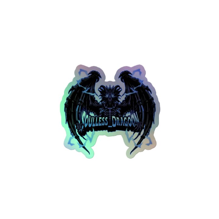 Soulless Dragoon Holographic Dragon Sticker Sheet product image (2)