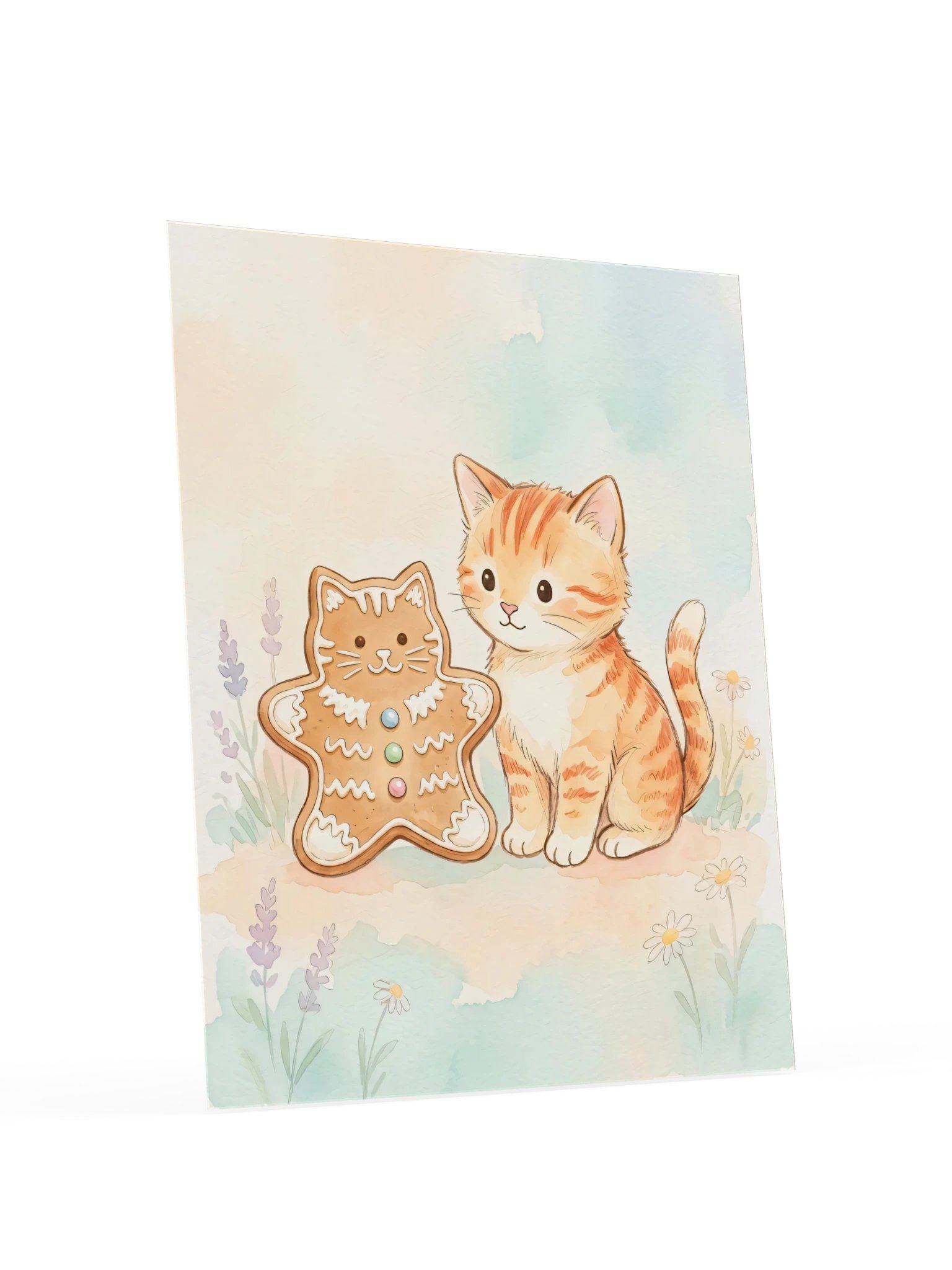 Gingerbread Kitten Poster product image (18)