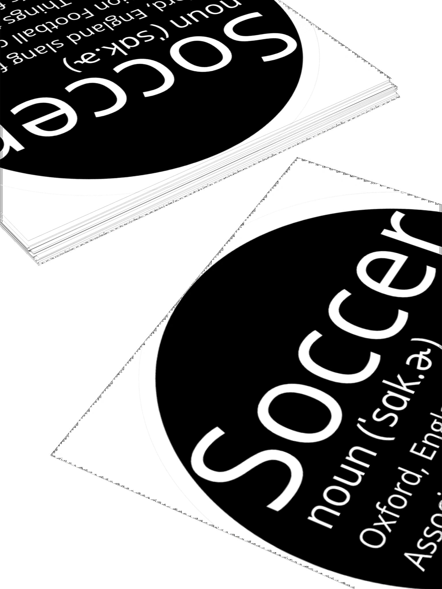 Soccer Definition/England's Fault Sticker product image (4)