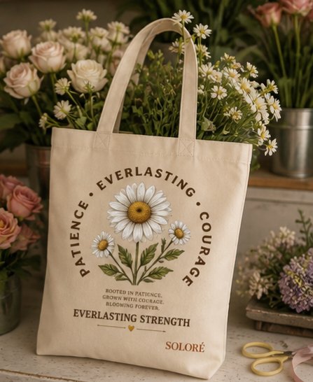 Botanical - Daisy Tote