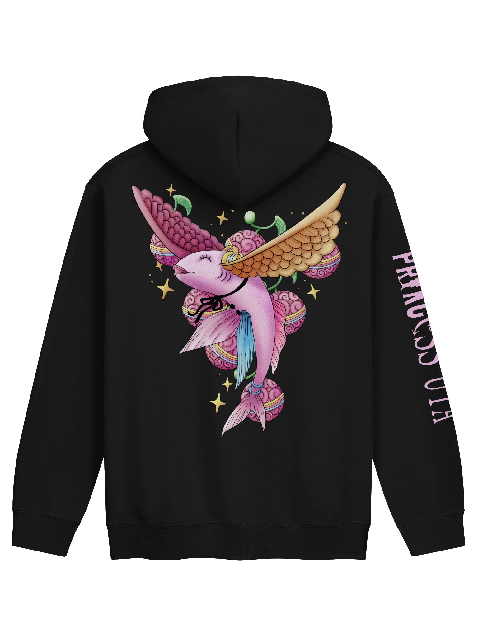 Undersea Diva Uta Hoodie w/ Colored Text product image (1)