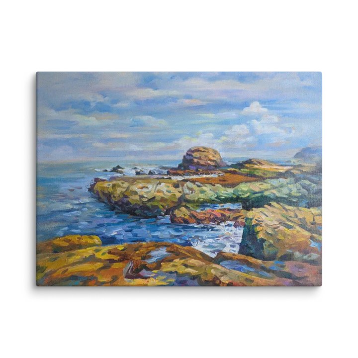 Seaside Landscapes-Oil Painting Canvas Print product image (2)