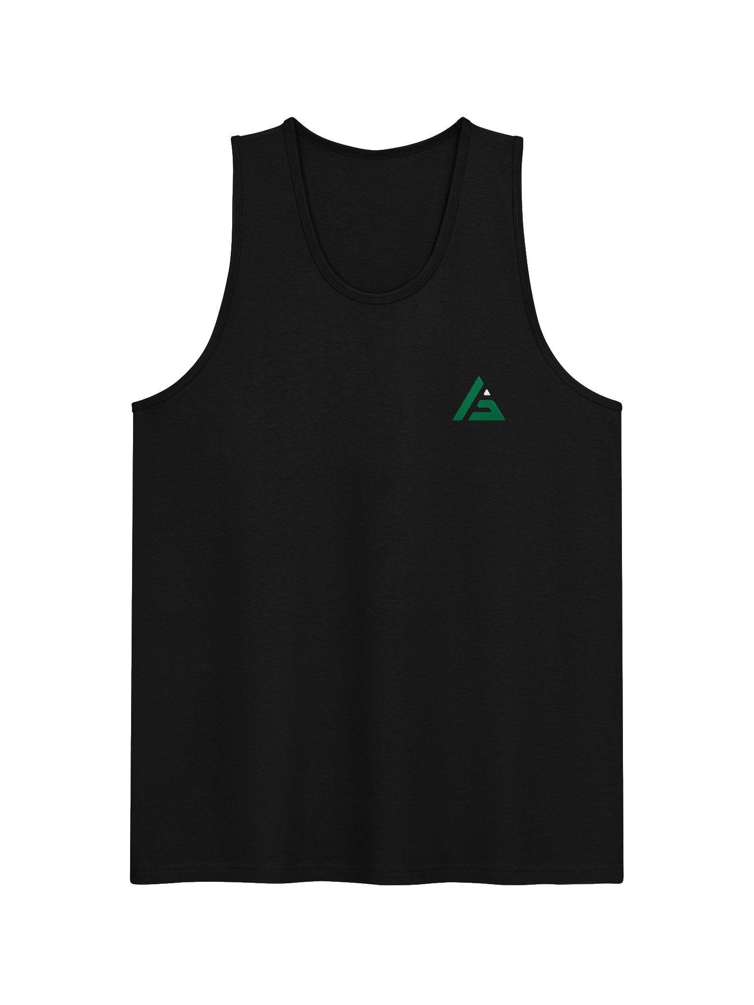 AQRA Green Geometric Logo Men's Tank Top product image (5)