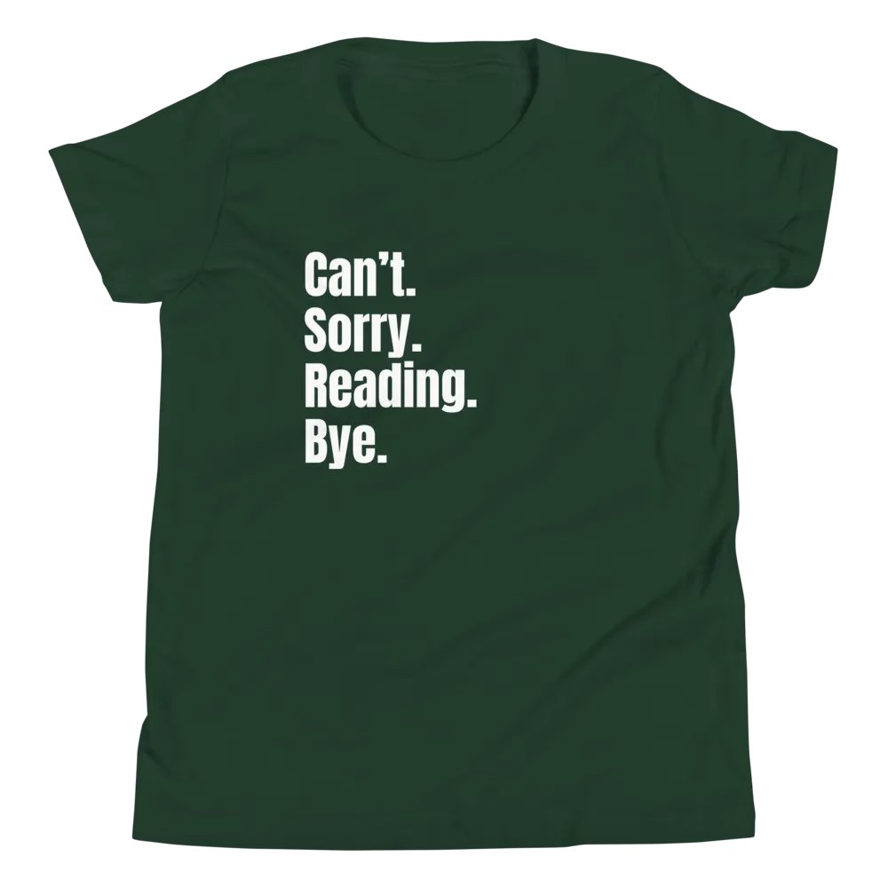 Sorry. Can't. Youth T-Shirt product image (5)