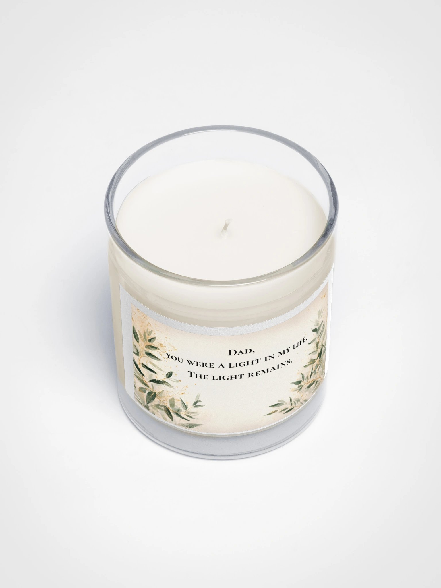 Dad Memorial Candle – Sympathy Gift for Loss of Father product image (3)