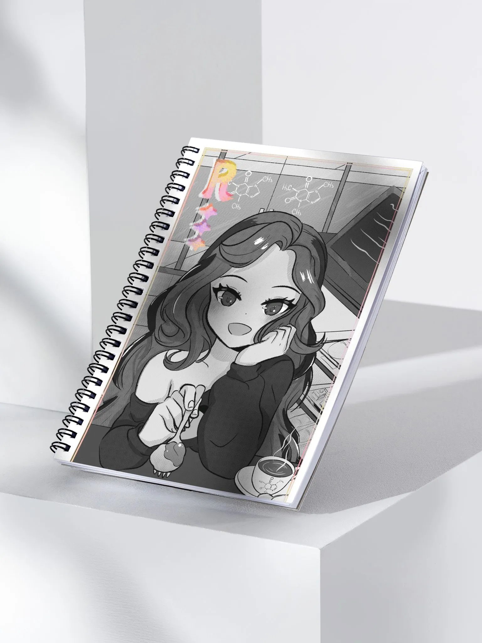 Cafe Spiral Notebook product image (2)