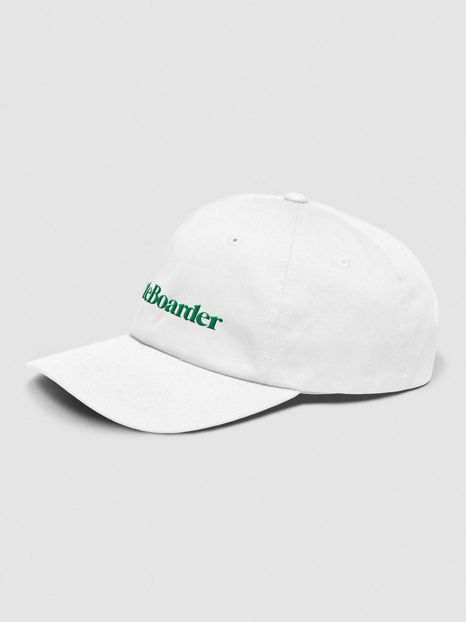 Skateboarder Magazine | The Original | Classic Dad Hat (Green Logo) product image (9)