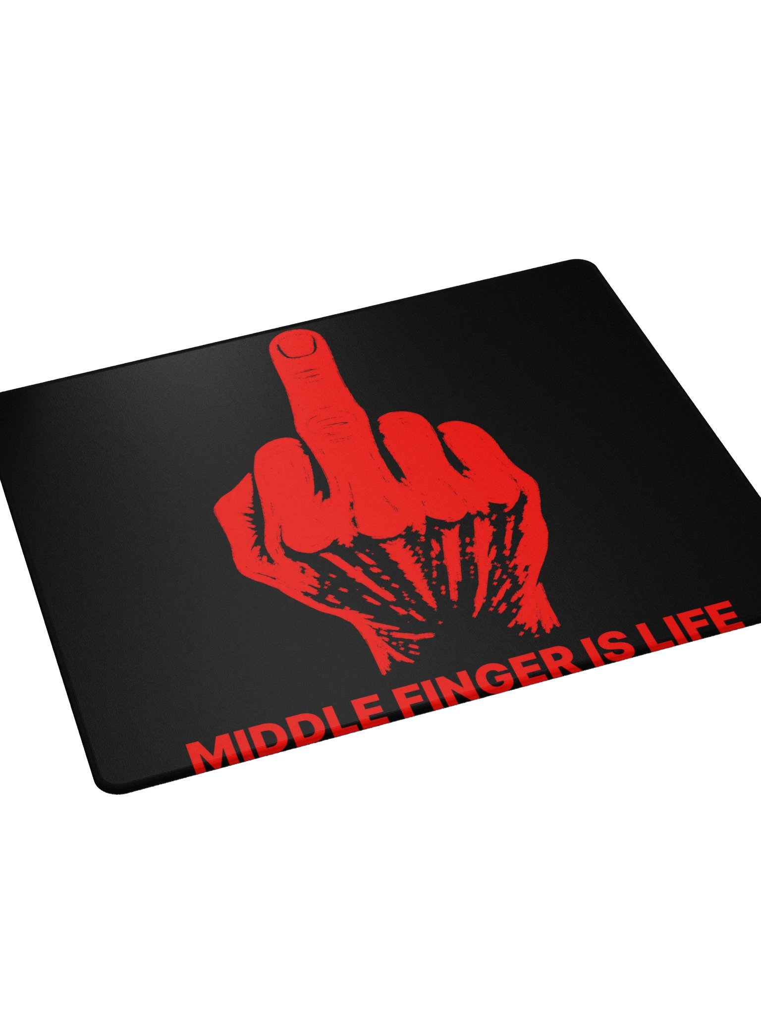 No ShopCo | Gaming Mouse Pad - Red on Black product image (4)