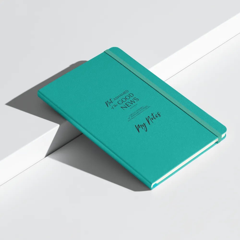 'Not Ashamed of the Good News' Hardcover Notebook product image (48)