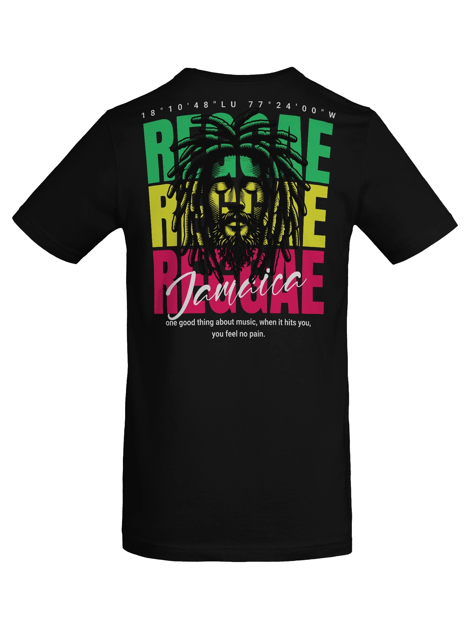 Vibrant Reggae Jamaika Graphic T-Shirt for Music Lovers product image (8)