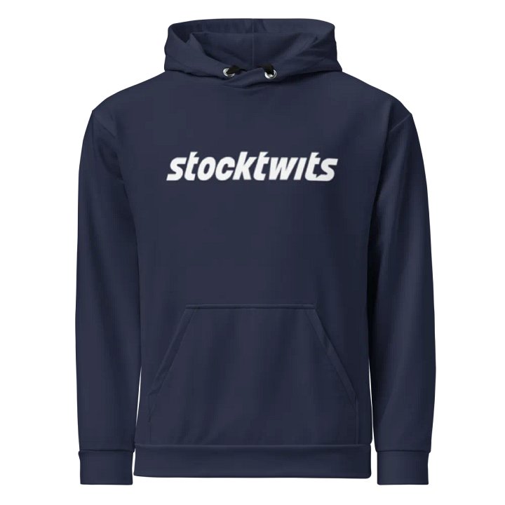 Stocktwits NEW Hoodie- Blue product image (1)