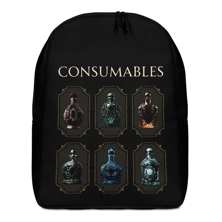 Consumables Backpack | Chronic Illness Essentials & Gamer Potion Bag product image (1)