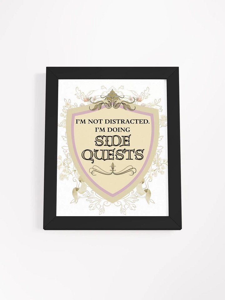 Side Quests Print product image (1)