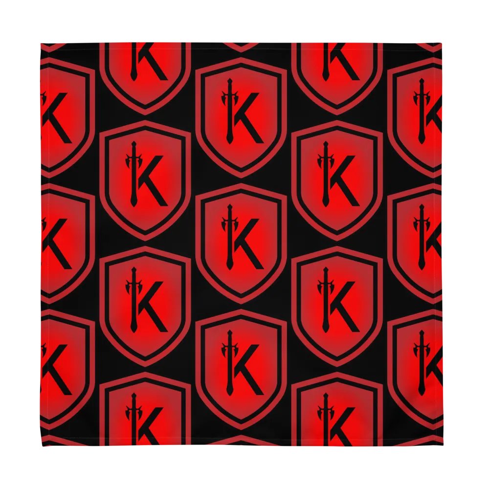 K-Shield Logo Pattern Napkin Set. product image (3)