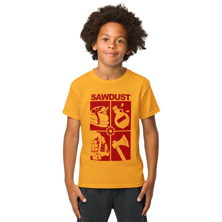 4 Square (red) T Shirt (youth) product image (41)
