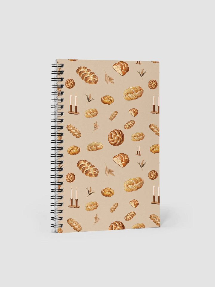 Pass the Challah Dotted Spiral Notebook product image (2)