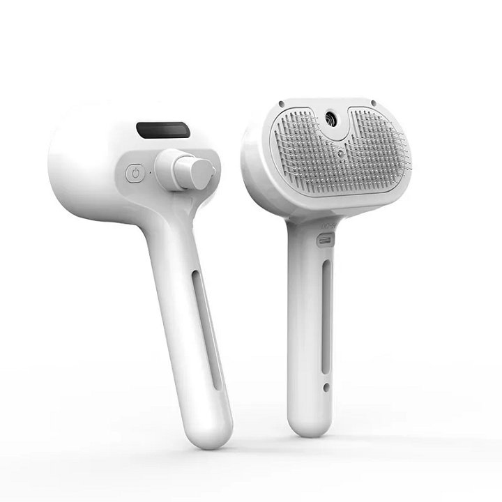 Steam Spray Pet Brush – Self Cleaning Deshedding Comb product image (1)