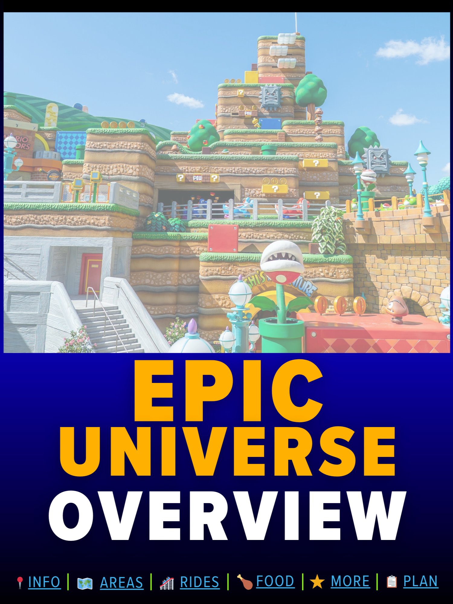 Epic Universe Guide 2026 | 63-Page Printable Digital PDF, Instant Download product image (10)