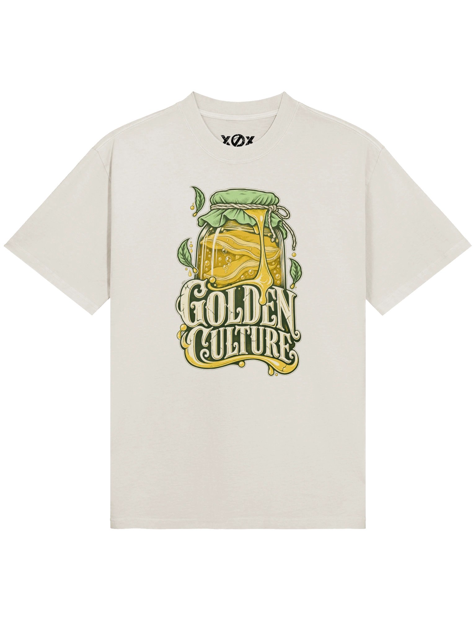 GOLDEN CULTURE — Unisex Oversized Kombucha Graphic T-Shirt product image (1)