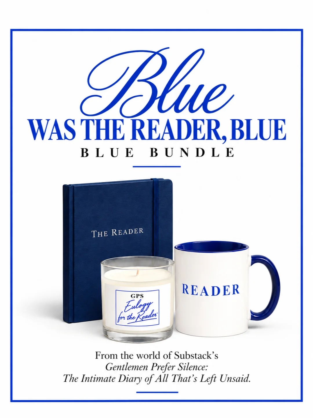 BLUE WAS THE READER , BLUE — BLUE BUNDLE product image (1)