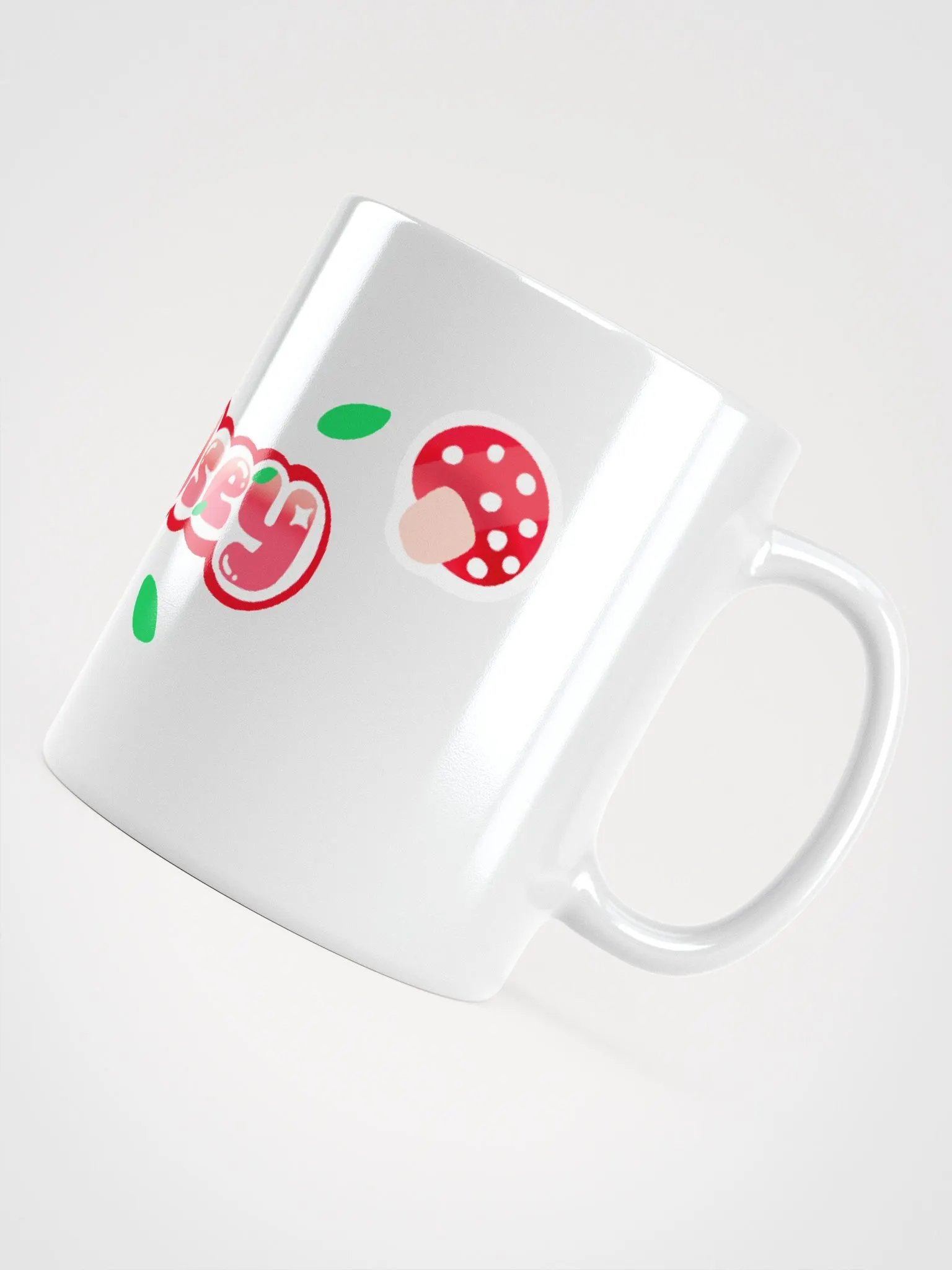 White Logo Mug product image (8)