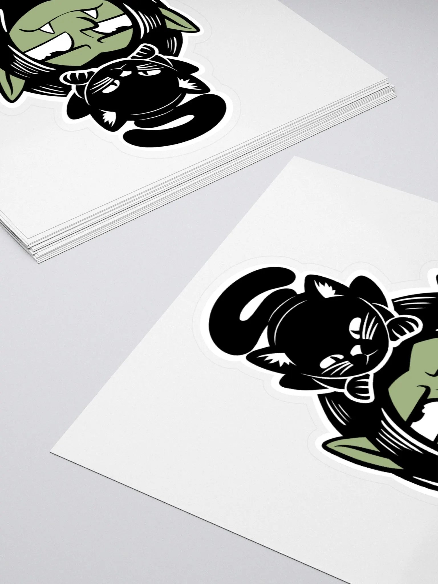 Drafli and Cat Sticker product image (4)