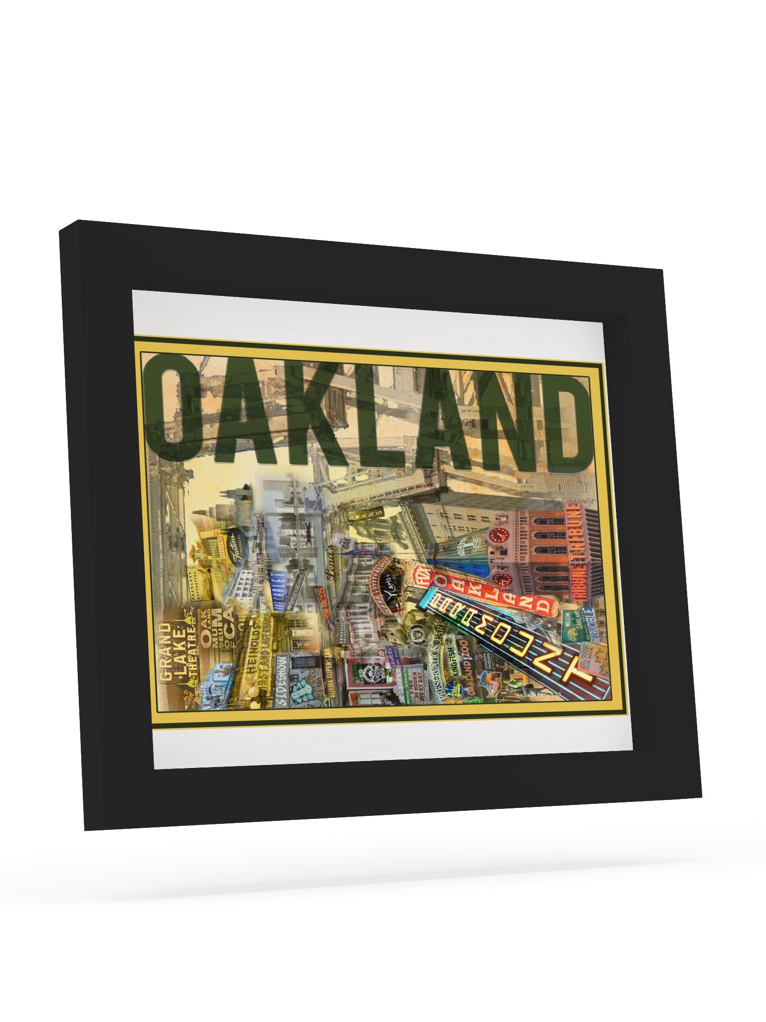Oakland Celebration Poster - FRAMED product image (9)