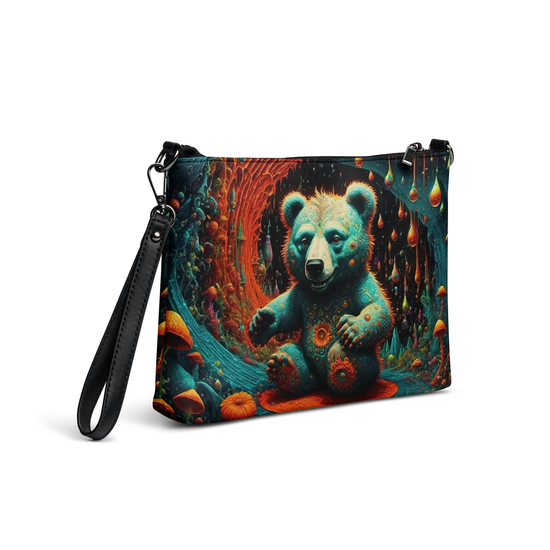 Psychedelic Mushroom-Bear Crossbody product image (5)