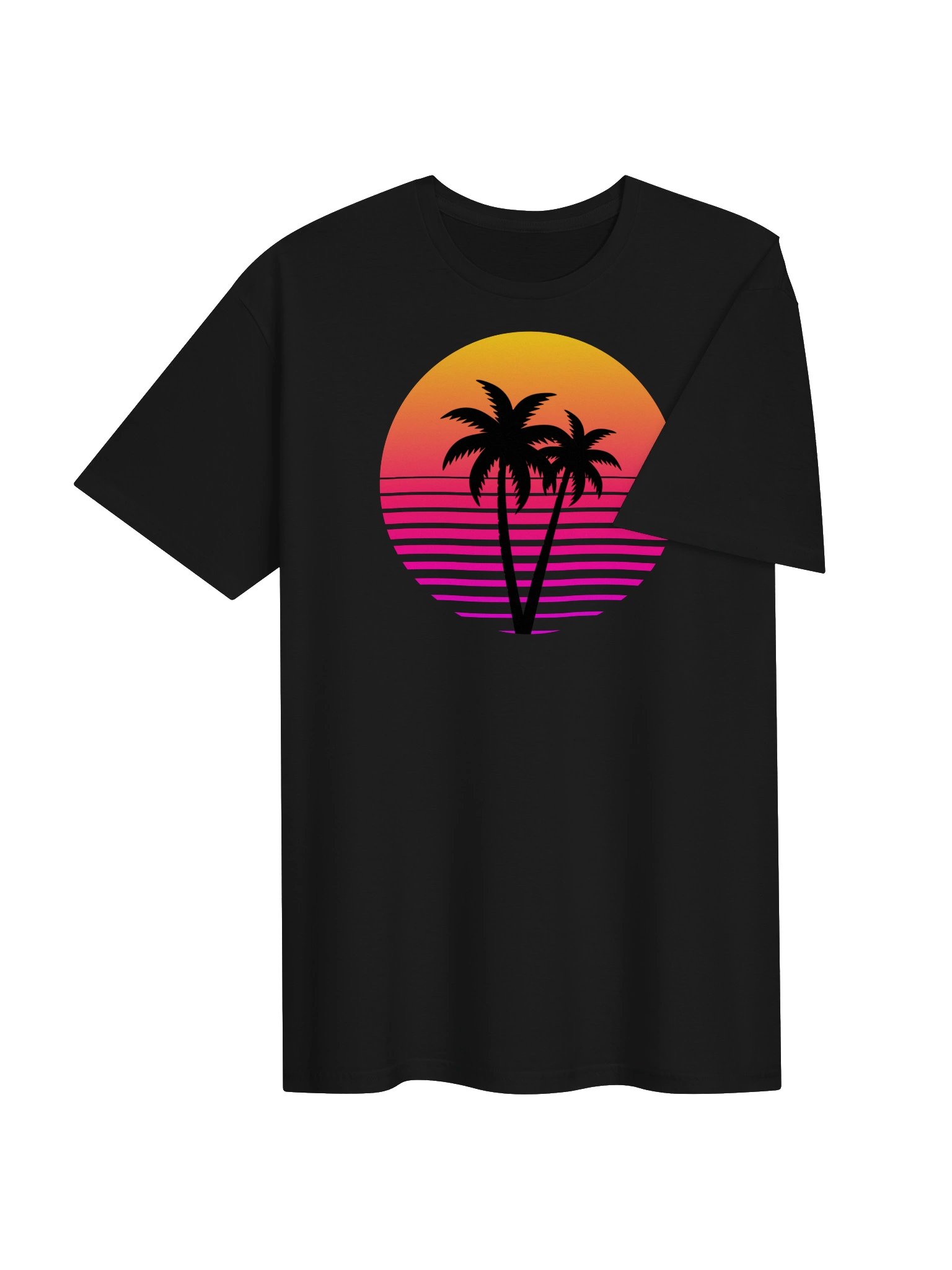 SYNTHWAVE PALMS T-Shirt product image (4)