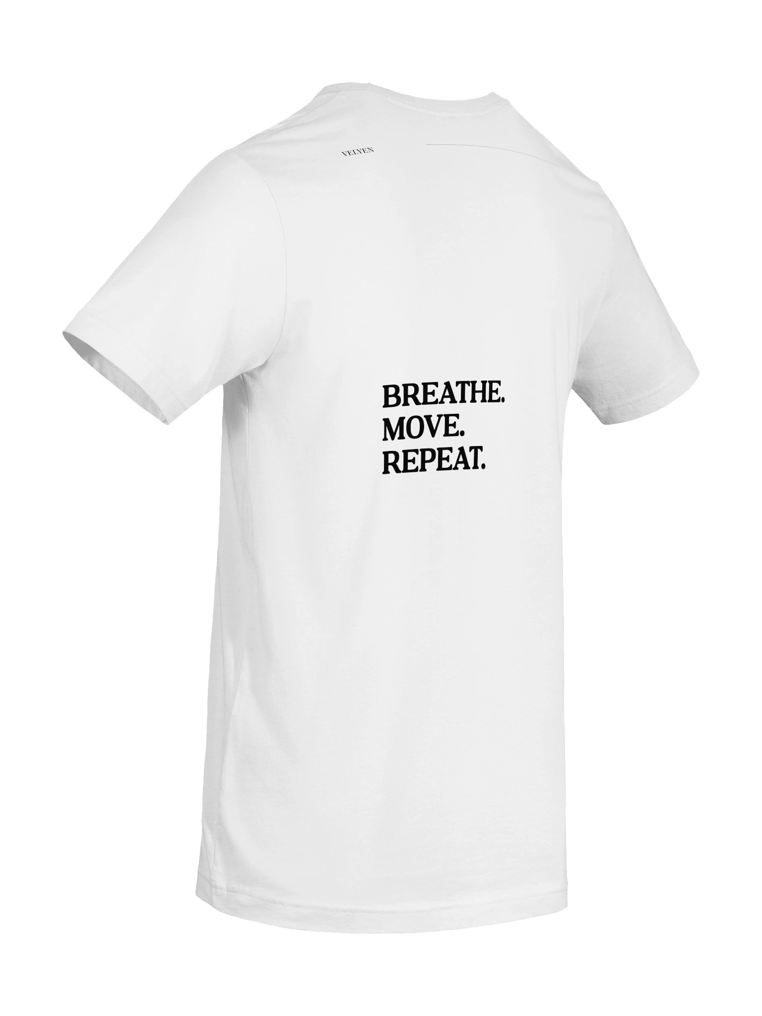 Velyen Breathe Move Repeat Unisex T-Shirt product image (8)