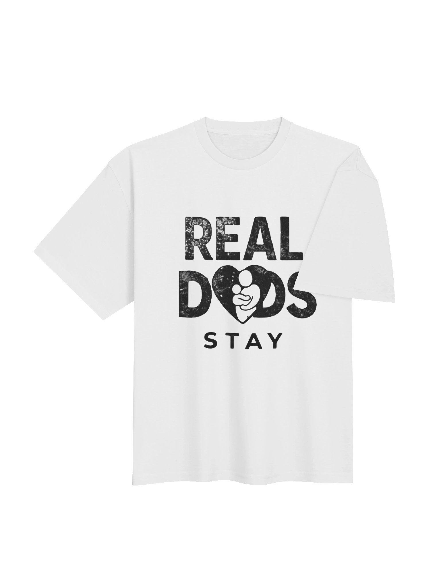 Real Dads Stay Oversized Tee product image (8)