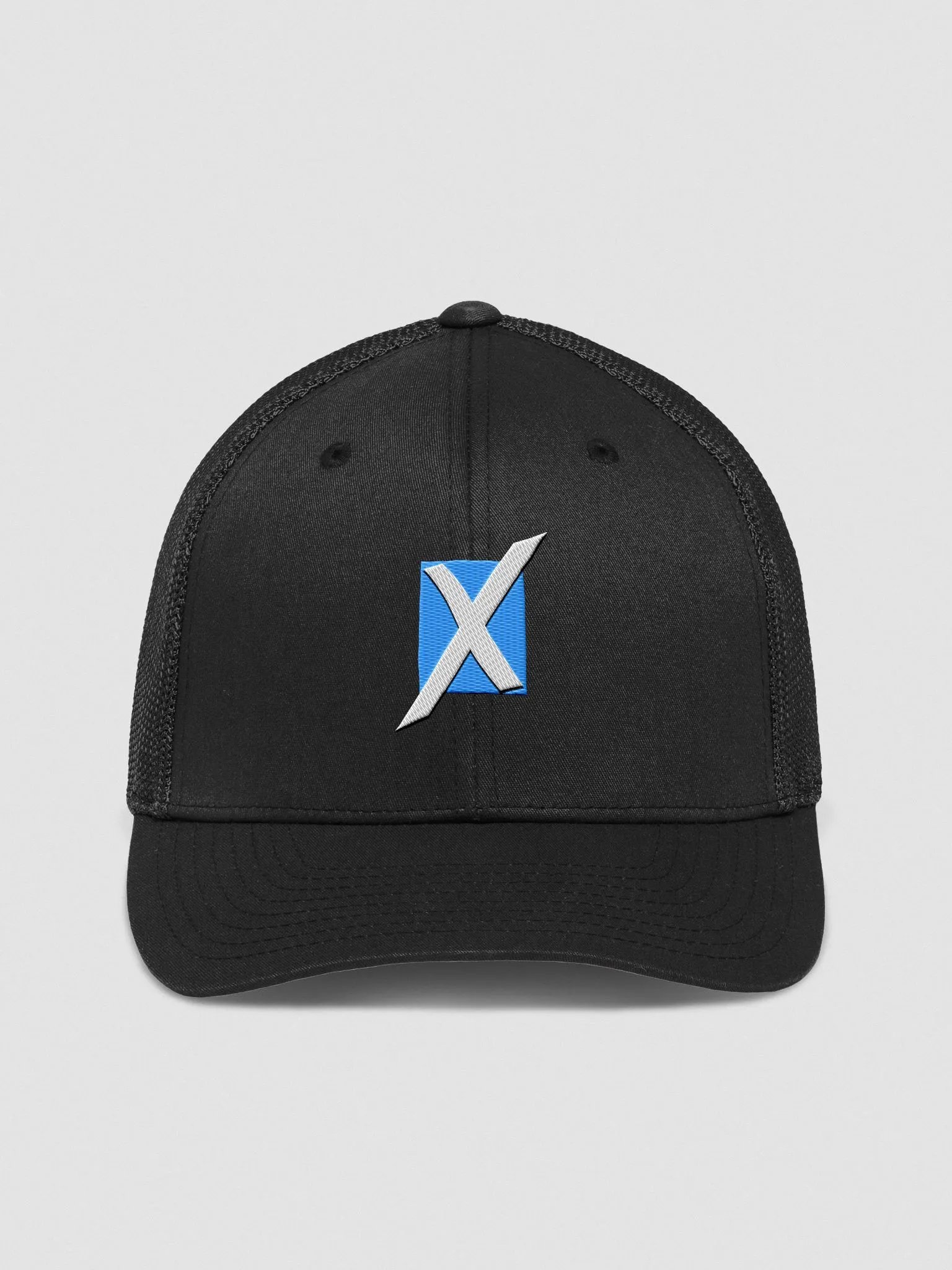 Mesh Back Trucker Hat- Just Xplored (Basic X Design) product image (1)
