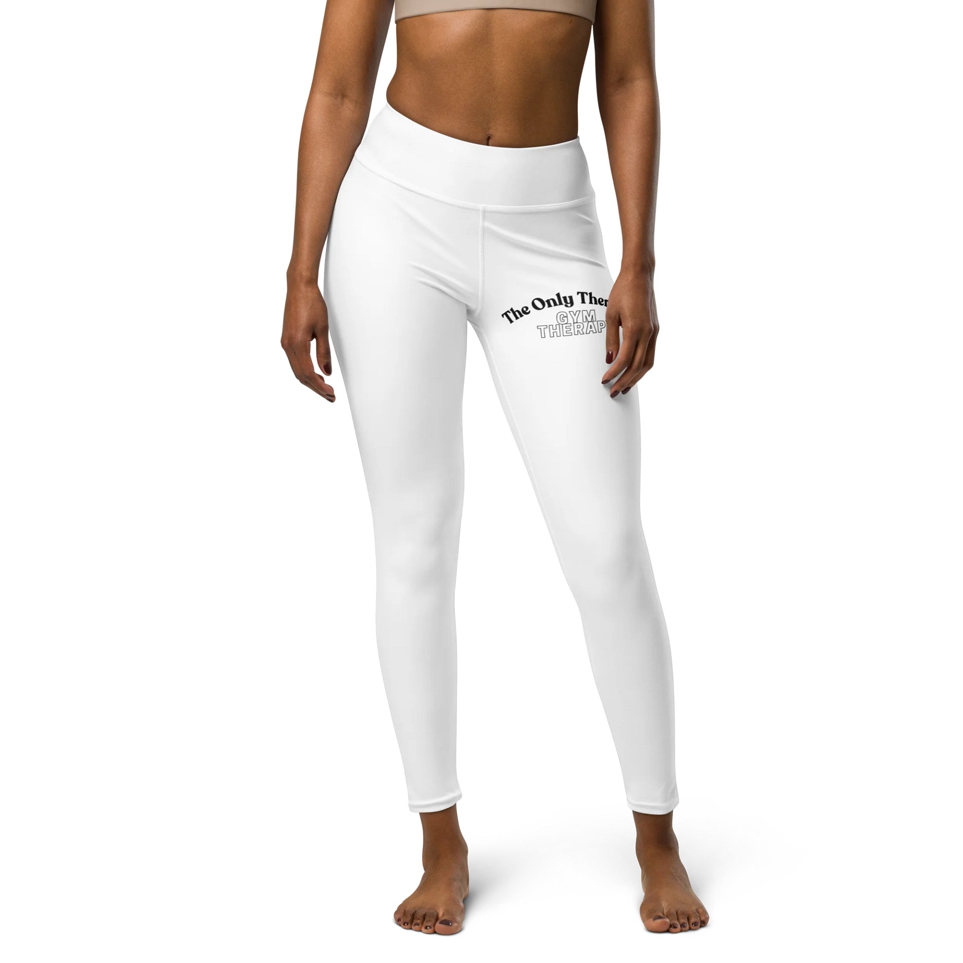 Gym Therapy Yoga Pants - White product image (1)