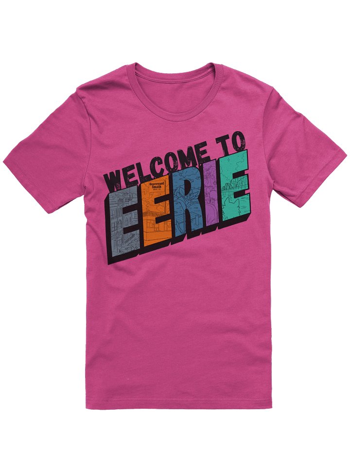 Welcome to Eerie T-Shirt product image (1)