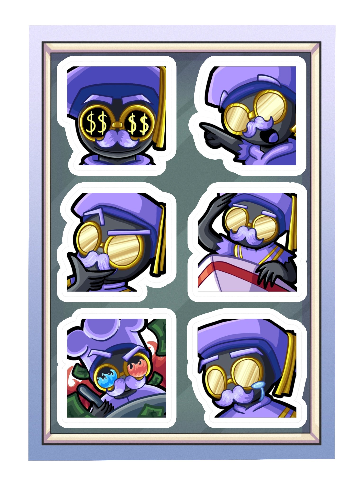Doc Emote Sticker Sheet — Series 1 product image (3)