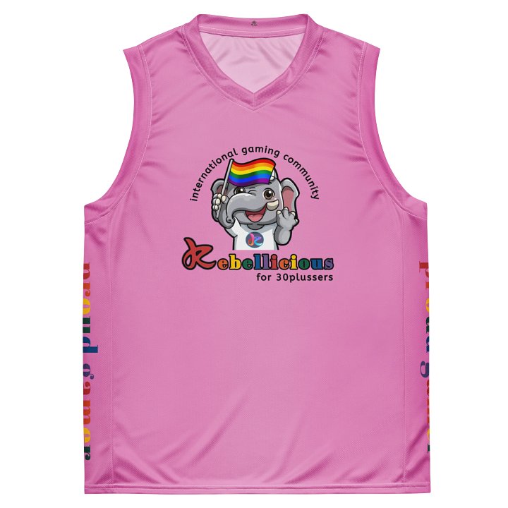 COURT DOMINATOR PINK JERSEY PRIDE product image (2)
