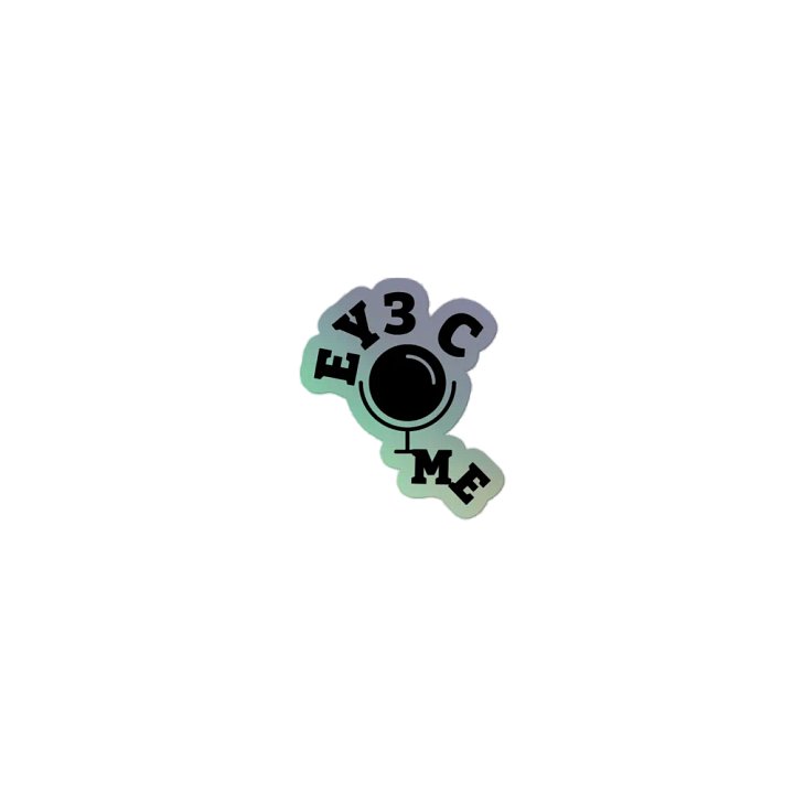Ey3 C Me Holographic Illusions Sticker product image (2)