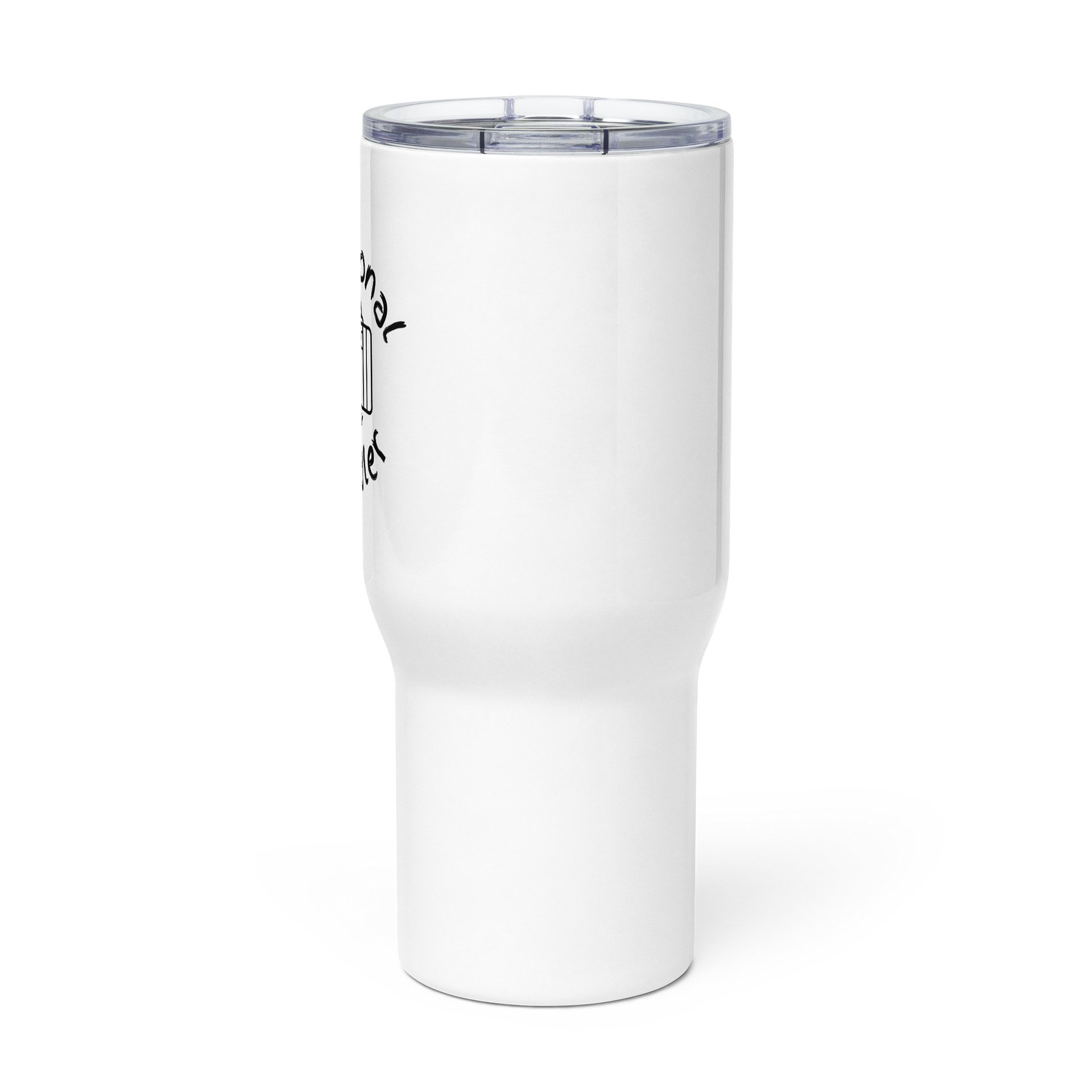 Emotional Baggage Handler Worn Smiling Suitcase 25 oz or 40oz Tumbler product image (2)