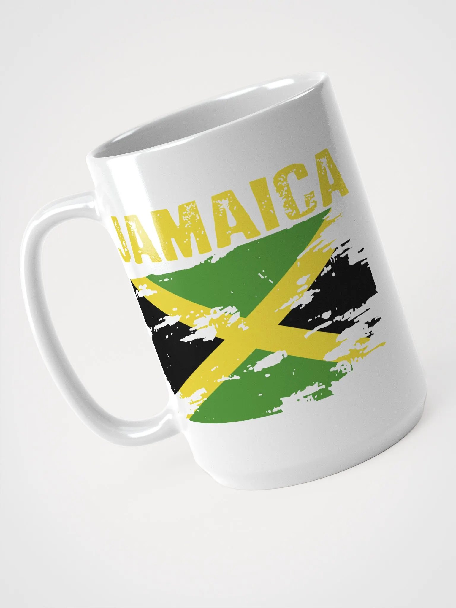 Jamaica Vibes White Glossy Mug product image (3)