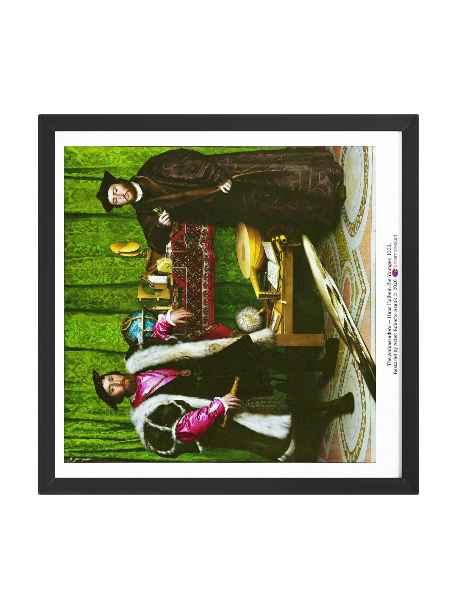 The Ambassadors — Framed Matte Poster product image (1)