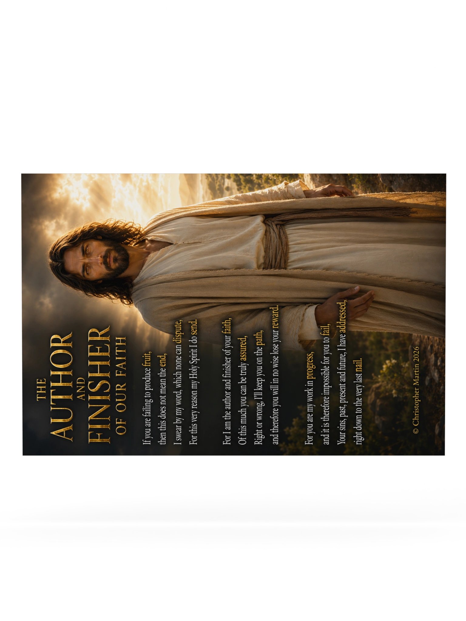 The author and finisher of our faith product image (6)