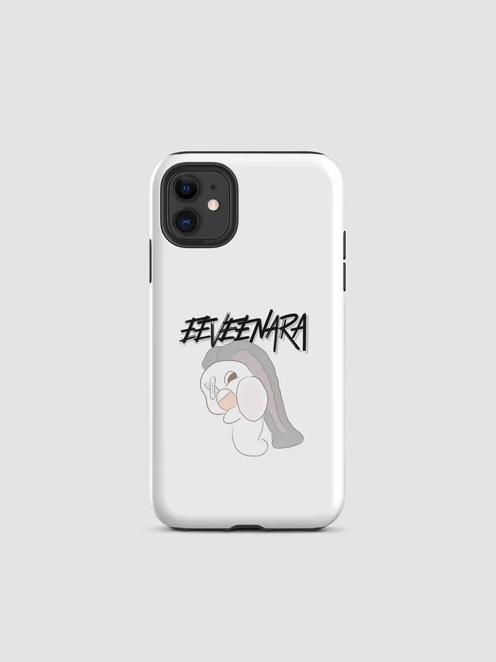 BUNNY KICK IPHONE CASE - [WHITE] product image (1)
