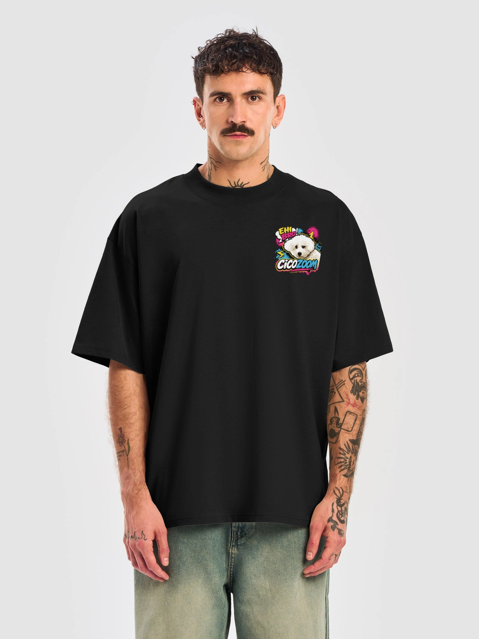 T-Shirt Oversized Cicozoom "Ehi Bro!" – Superior product image (24)