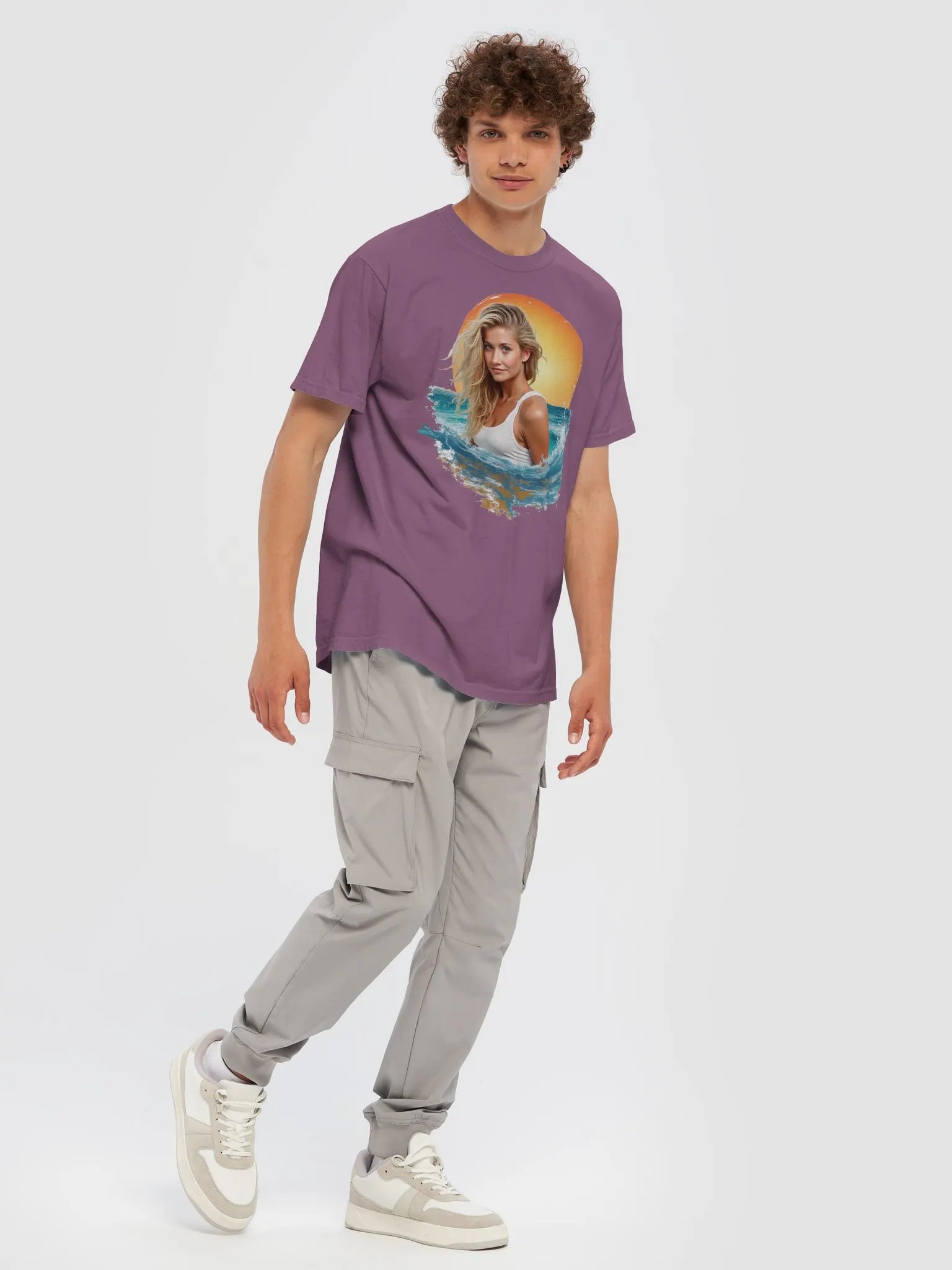 Surfer Girl Ultimate Comfort Cotton Tee product image (94)