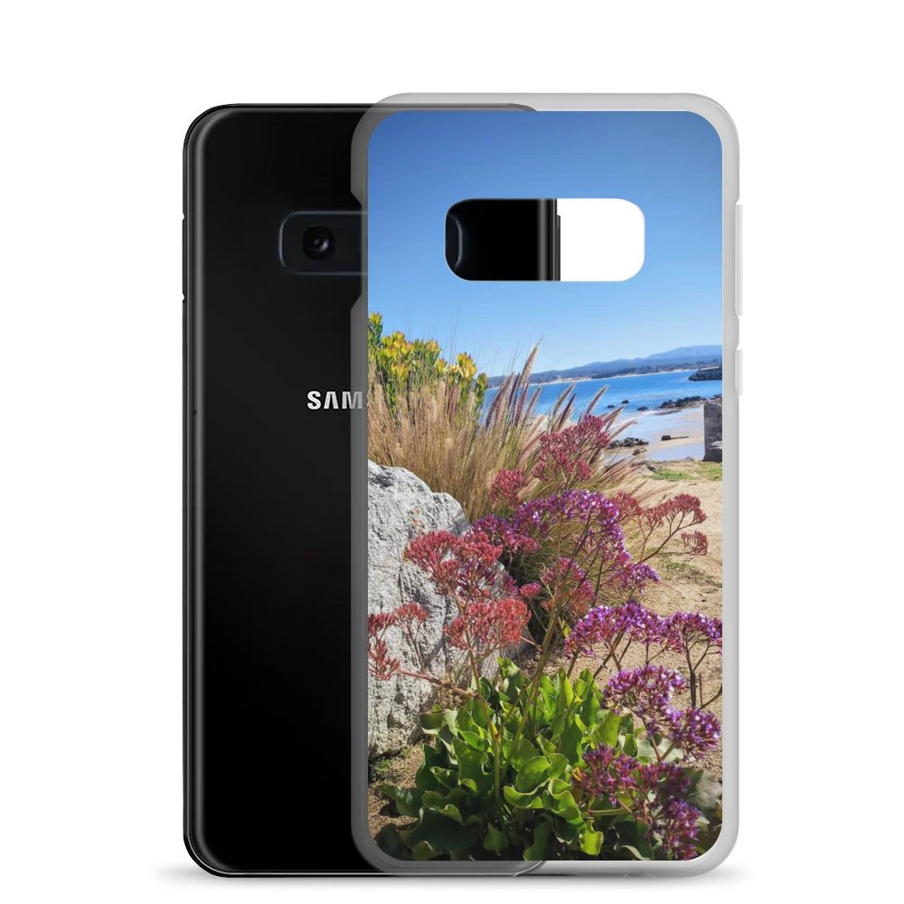 Purple Flowers by the Coast Samsung® Clear Case product image (24)