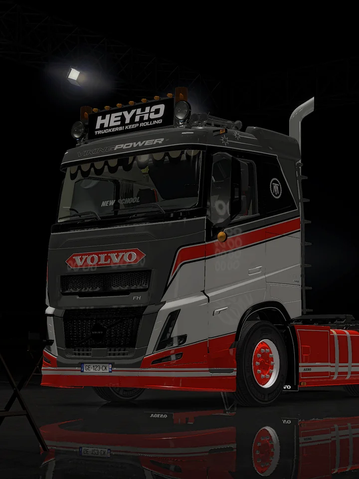 ETS2 TM Volvo FH6 and Aero Vogue - Multicolor Skin Pack (Paintjob only) product image (1)